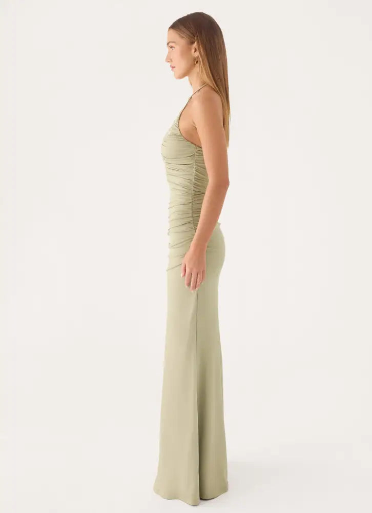 Aminata Maxi Dress - Sage - Maxi Dresses