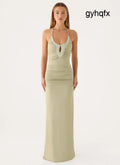 Aminata Maxi Dress - Sage - Maxi Dresses