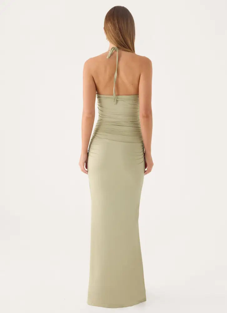Aminata Maxi Dress - Sage - Maxi Dresses