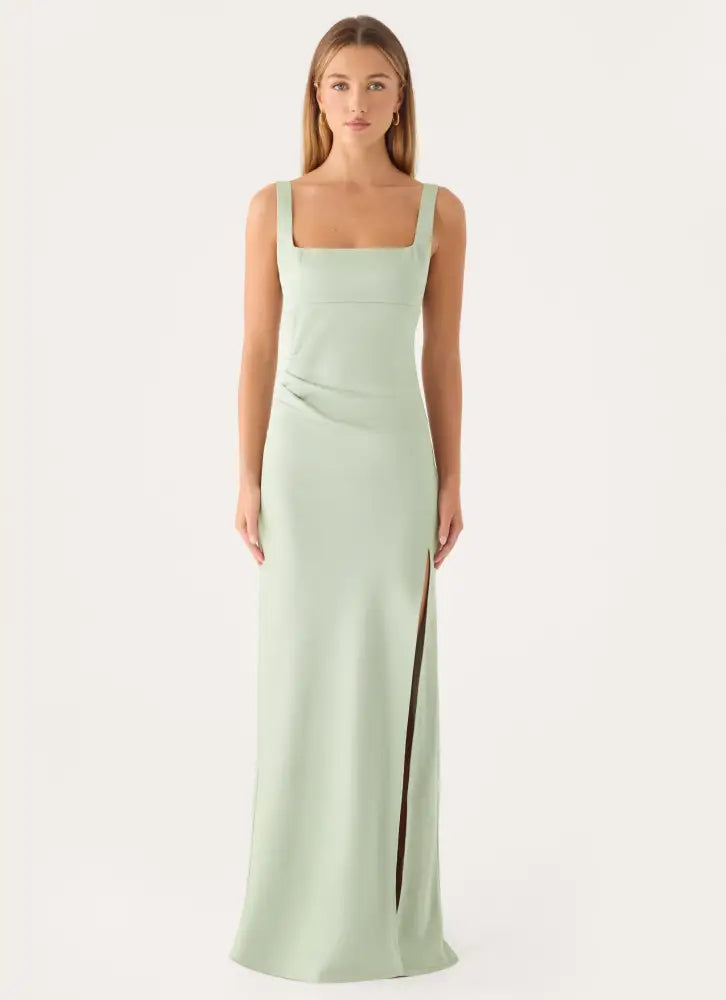 Besson Maxi Dress - Sage - Maxi Dresses