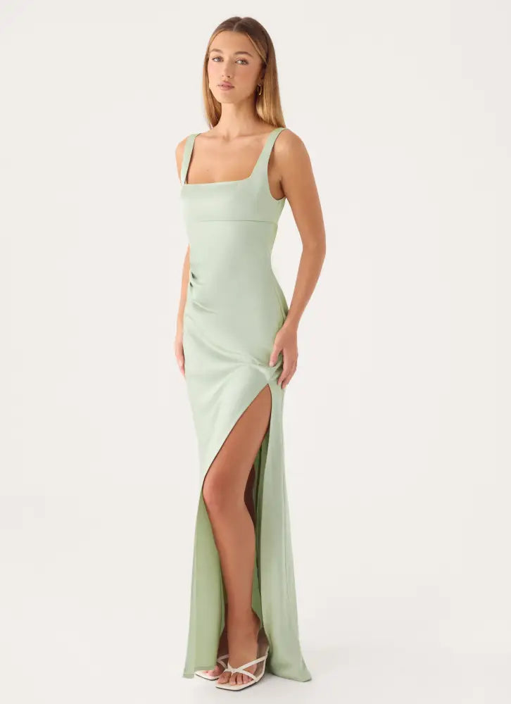 Besson Maxi Dress - Sage - Maxi Dresses