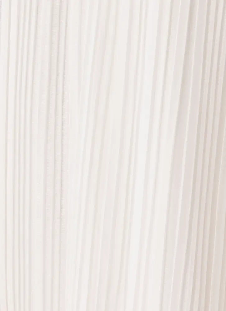 Danni Halter Mini Dress - White - Mini Dresses
