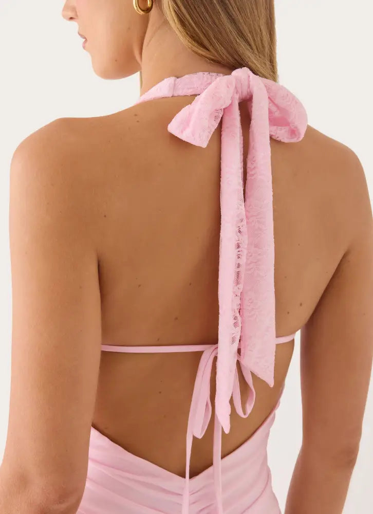 Healthy Habit Mini Dress - Pink - Mini Dresses
