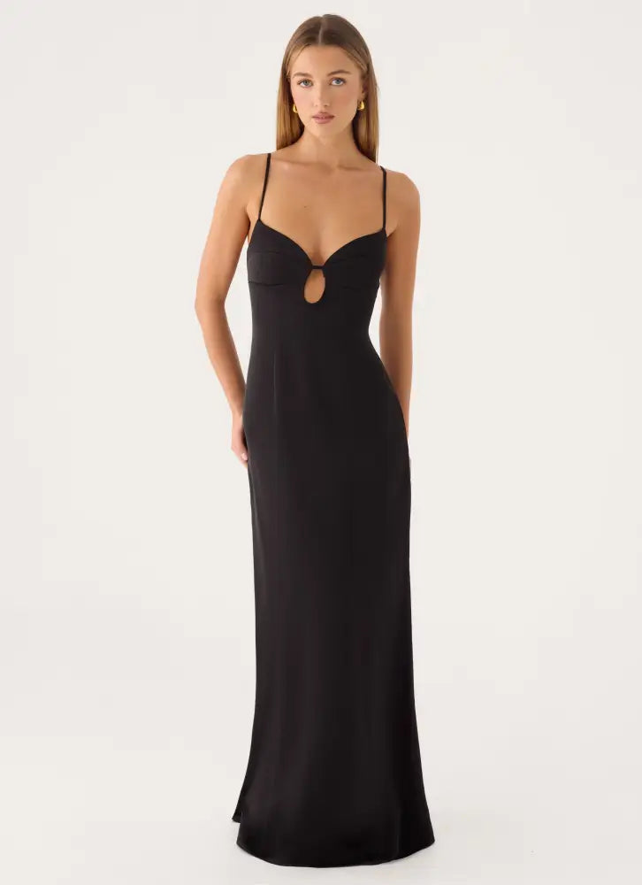 Kindall Maxi Dress - Black - Maxi Dresses