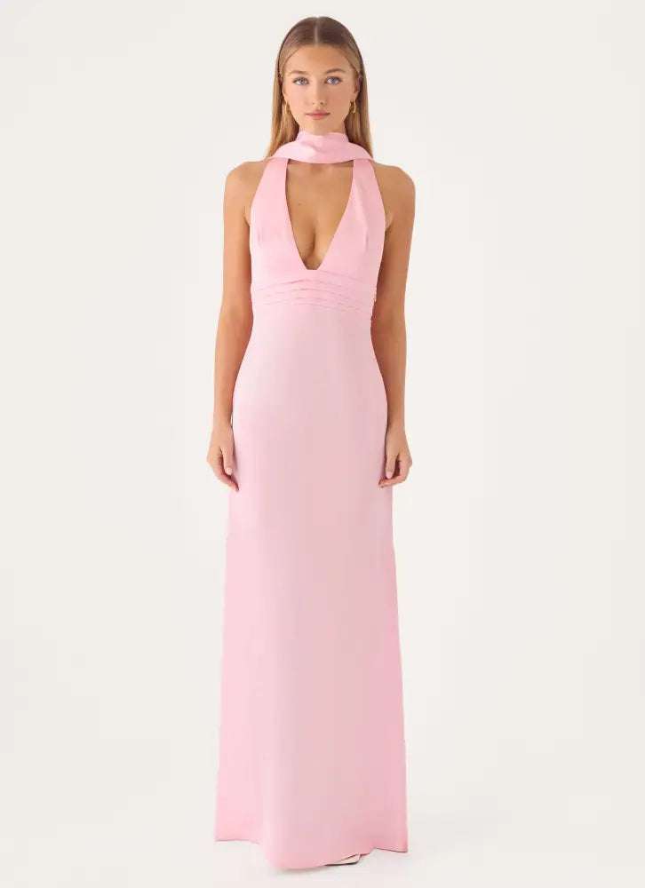Lovata Maxi Dress - Pink - Maxi Dresses
