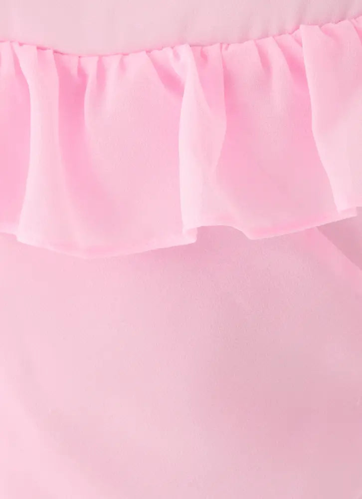 Malina Mini Dress - Pink - Mini Dresses