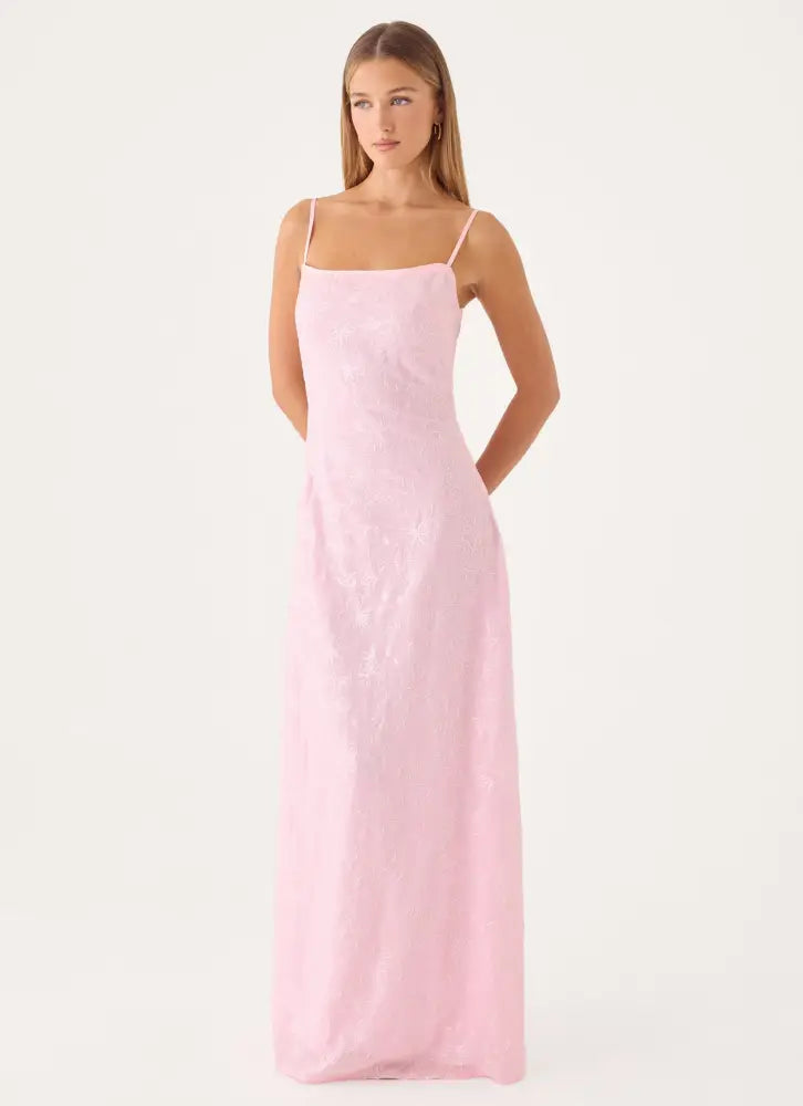 Posey Maxi Dress - Pink - Maxi Dresses