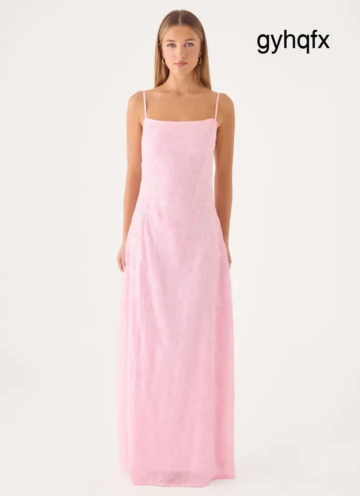 Posey Maxi Dress - Pink - Maxi Dresses