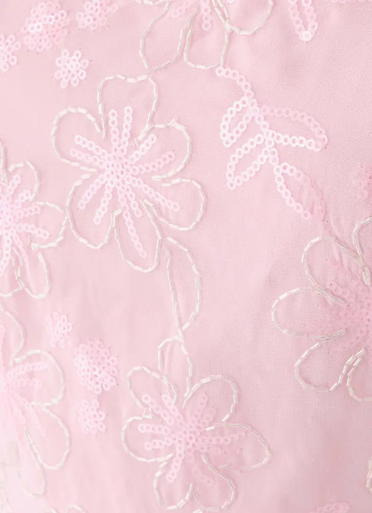 Posey Mini Dress - Pink - Mini Dresses