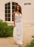 Shooting Love Maxi Dress - White - Maxi Dresses
