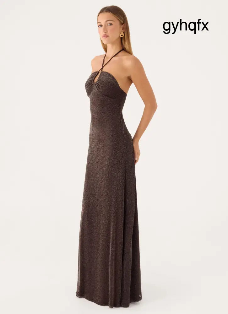 Summer Dream Maxi Dress - Chocolate - Maxi Dresses
