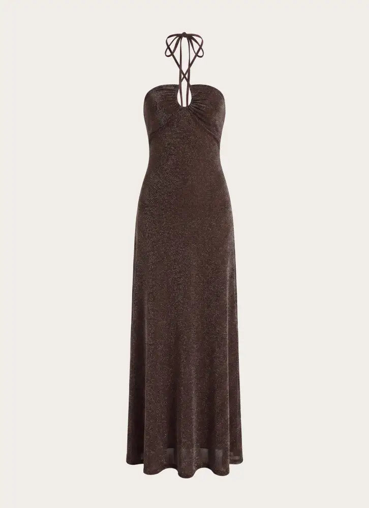 Summer Dream Maxi Dress - Chocolate - Maxi Dresses