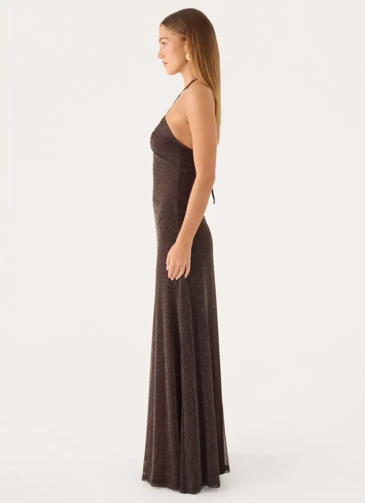 Summer Dream Maxi Dress - Chocolate - Maxi Dresses